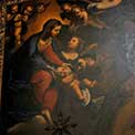 Chiesa di Santa Maria della Vittoria: La Madonna porge il Bambino a S. Francesco 