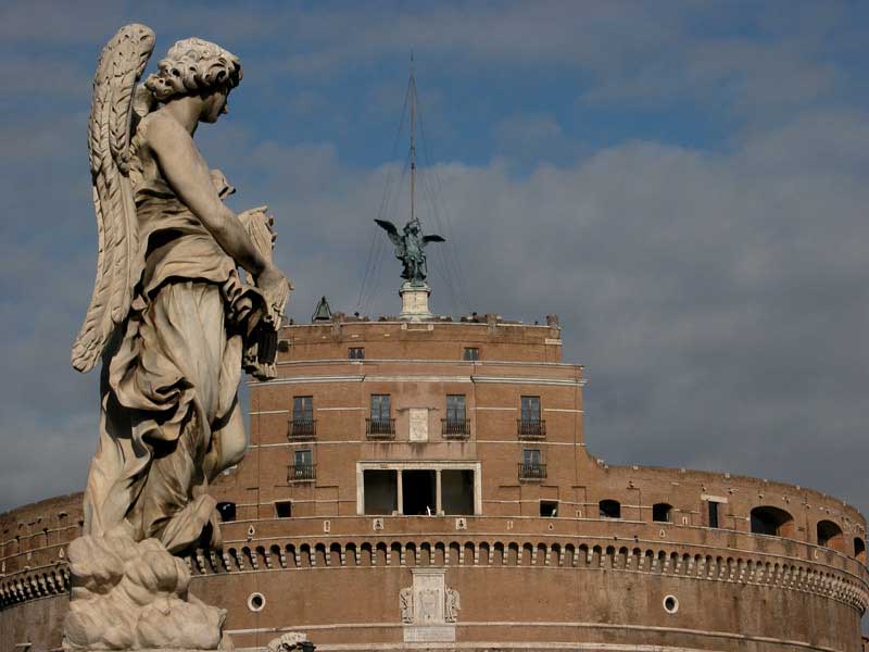 Monumenti di Roma: 39 - Angelo di Ponte Castel Sant'Angelo