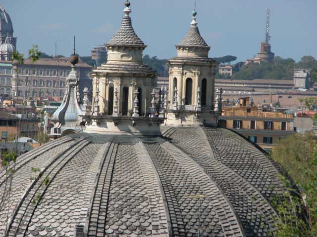 Monumenti di Roma: 56 - Panorama dal Pincio