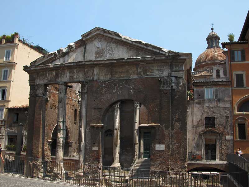 Monumenti di Roma: 33 - Portico Di Ottavia