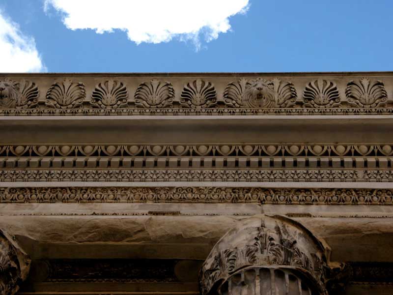 19 - Monumenti di Roma: Tempio Di Adriano