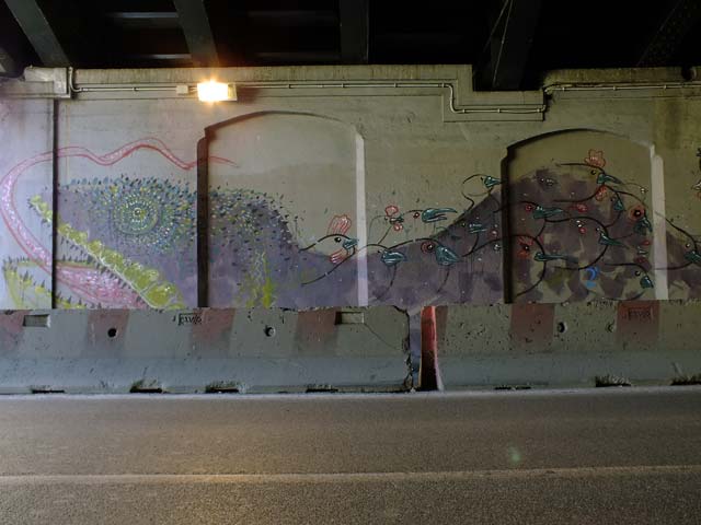 Graffiti  zona Ostiense: 69 - Graffiti Ostiense