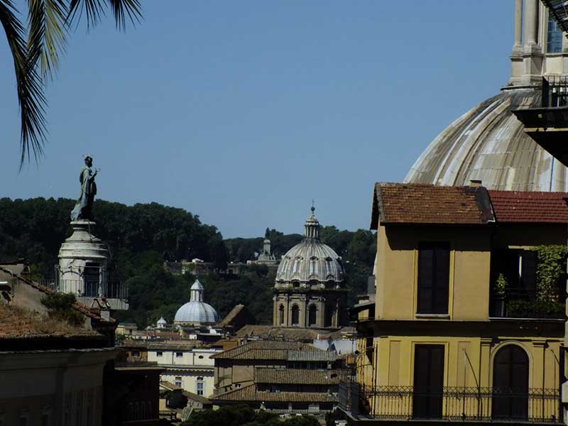 Panorami di Roma: 51 - Panorama da Villa Aldobrandini