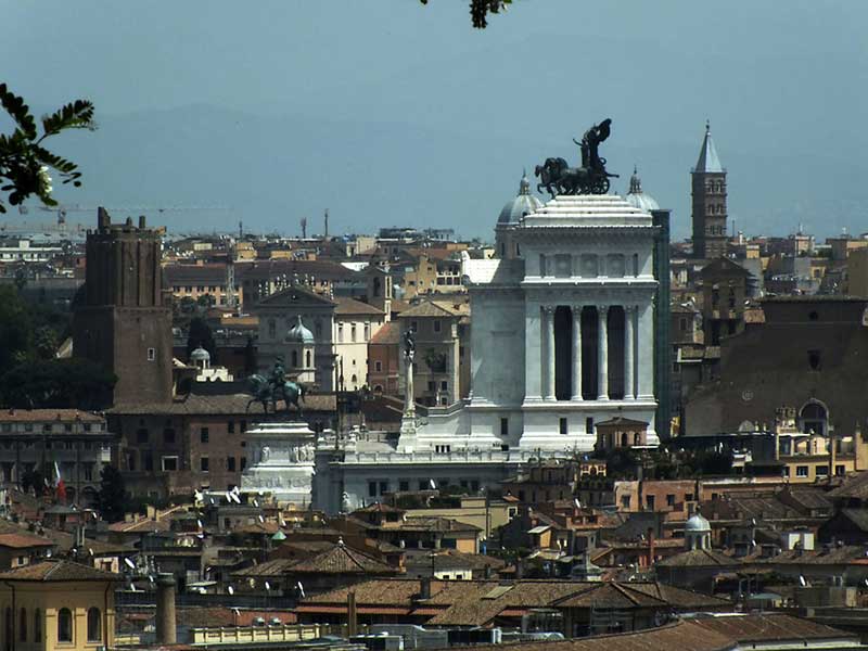 Panorami di Roma: 2 - Panorama Dal Gianicolo