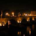 Roma di notte: Ponte Sant'Angelo