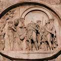 Arco di Costantino a Roma: Tondi dell'età di Adriano