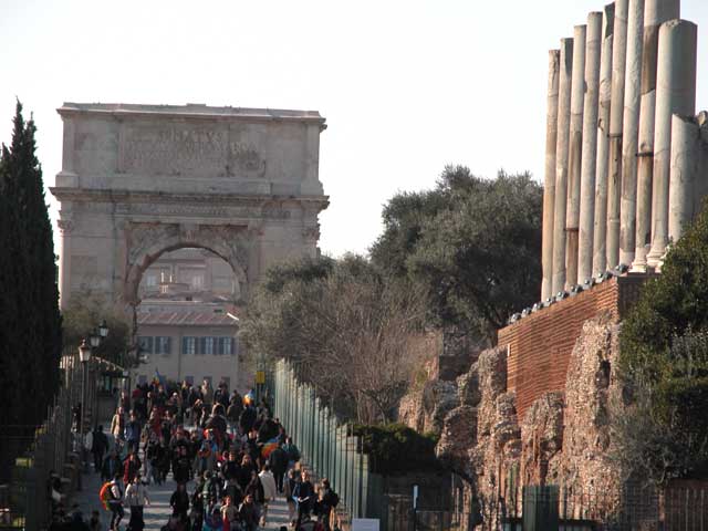 Colosseo - Anfiteatro Flavio: 50 - Foro Romano