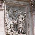Fontana di Trevi: 8 - La Vergine 