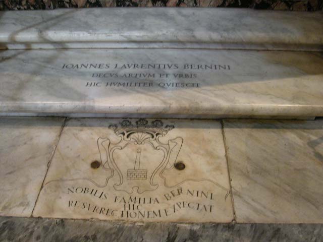 Basilica di Santa Maria Maggiore: 24 - Tomba della famiglia Bernini