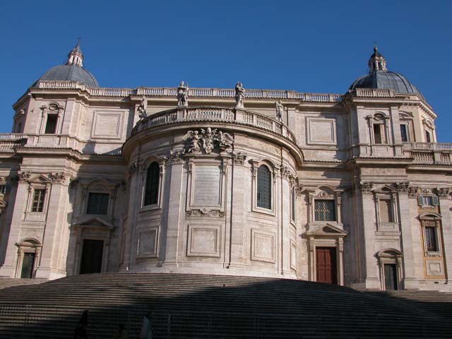 Basilica di Santa Maria Maggiore: 3 - Facciata su Piazza dell'Esquilino
