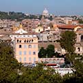 Panorama dall'Aventino: Veduta verso San Pietro