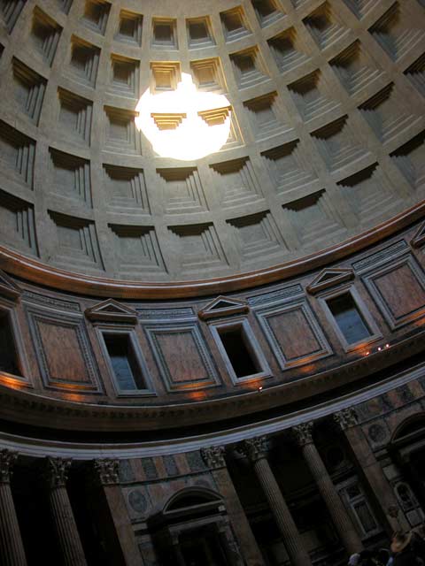 Pantheon di Roma: 10 - Interno della Cupola