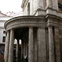 Pietro da Cortona:  Roma, Santa Maria della Pace: portico.