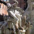 Roma : Fontana dei Fiumi