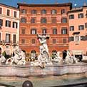 Roma : Fontana del Nettuno