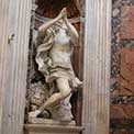 Bernini - Chiesa di Santa Maria del Popolo: Statua di Daniele