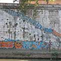 Roma Graffiti sui Muraglioni del Tevere