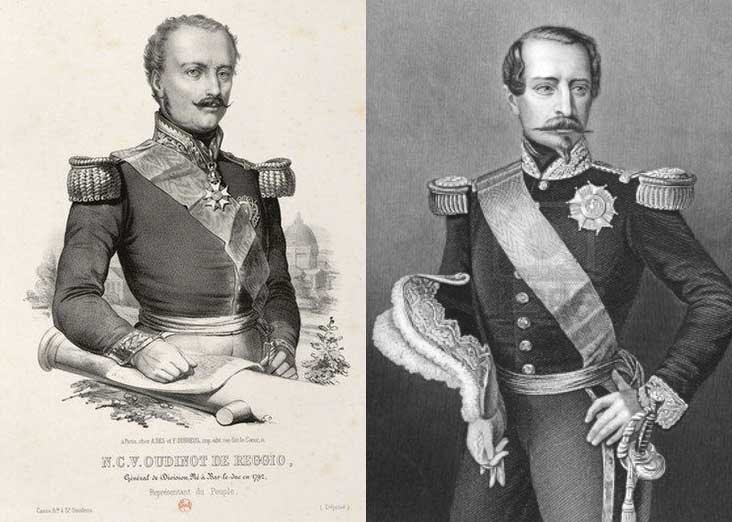 Il Generale Oudinot e Napoleone III