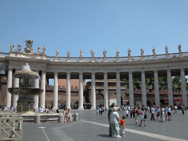 Piazza San Pietro: 30 - Il Colonnato