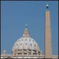 Piazza San Pietro: 28 - La Cupola E L'Obelisco 