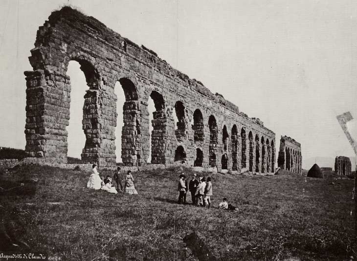 Acquedotto claudio molins 1860