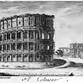 Stampa antica del Colosseo
