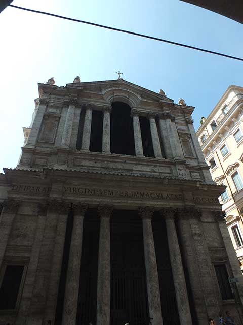 Via del Corso: 8 - Chiesa di Santa Maria in Via Lata