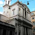 Pietro da Cortona:  Roma, Santa Maria in Via Lata: facciata.