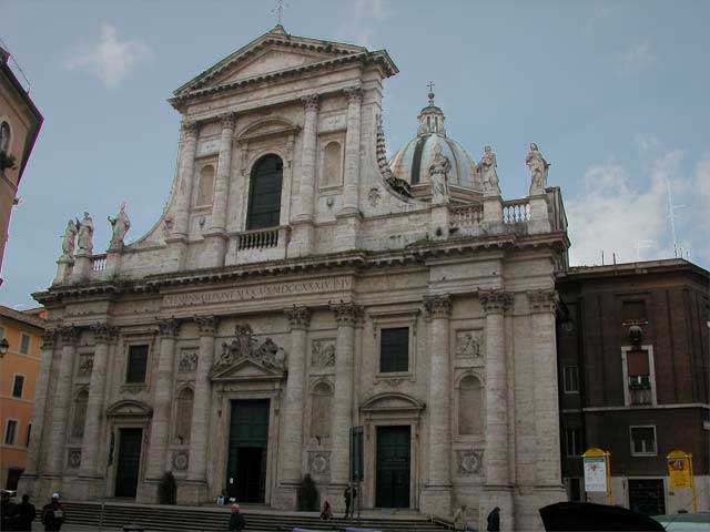 Via Giulia: 74 - Chiesa di San Giovanni dei Fiorentini