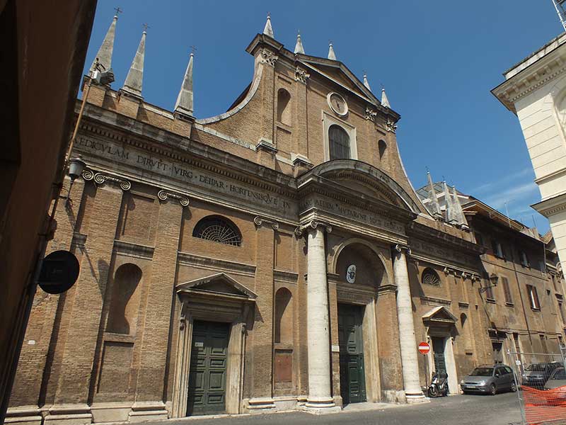 Passeggiate Romane - da Porta Portese a Porta San Paolo: 9 - Chiesa della Madonna dell'Orto