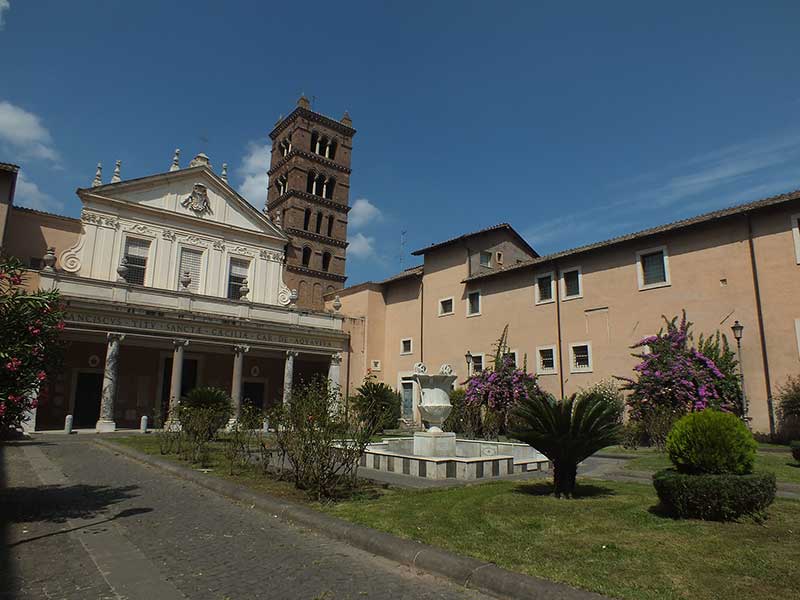 Passeggiate Romane - da Porta Portese a Porta San Paolo: 8 - Chiesa di Santa Cecilia