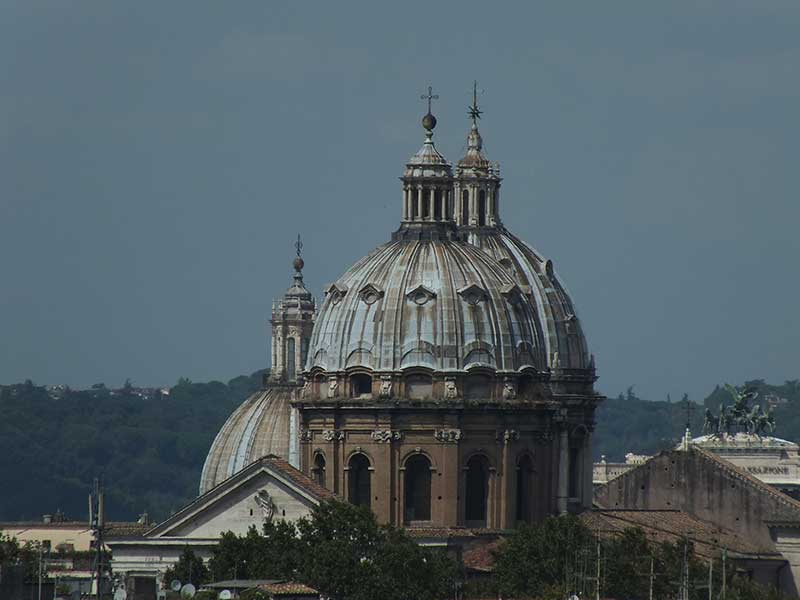 Passeggiate Romane - da Porta Portese a Porta San Paolo: 55 - Panorama dall'Aventino