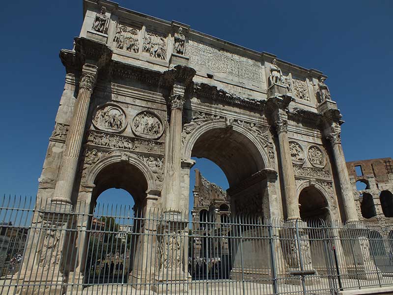 Passeggiate Romane - da Trastevere al Colosseo: 60 - Arco di Costantino